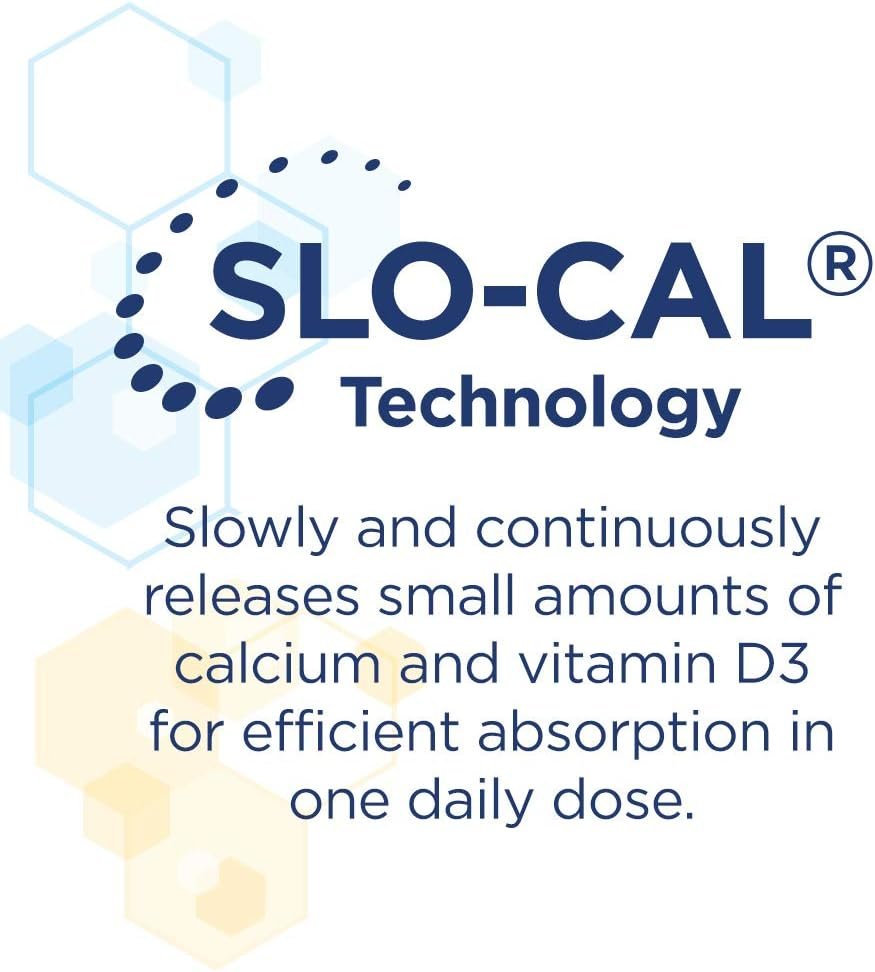 Citracal Slow Release 1200, 1200 mg Calcium Citrate with Vitamin D (1000 IU), Vitamin D3, Bone Health Support, Calcium Supplement for Ages 12+, 185 Count