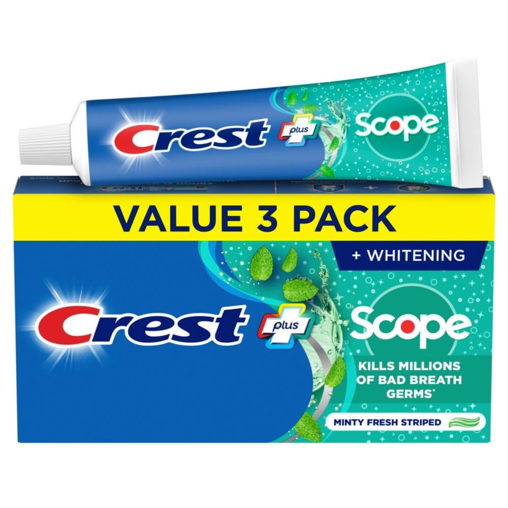 Read more about the article Crest + Scope Whitening Toothpaste Review