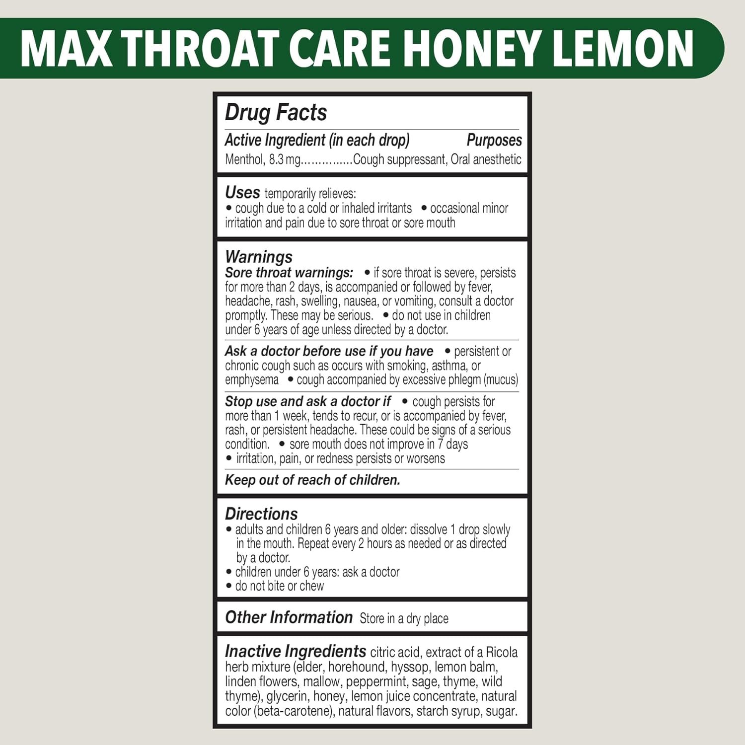 You are currently viewing Ricola Max Honey Lemon Throat Care Review